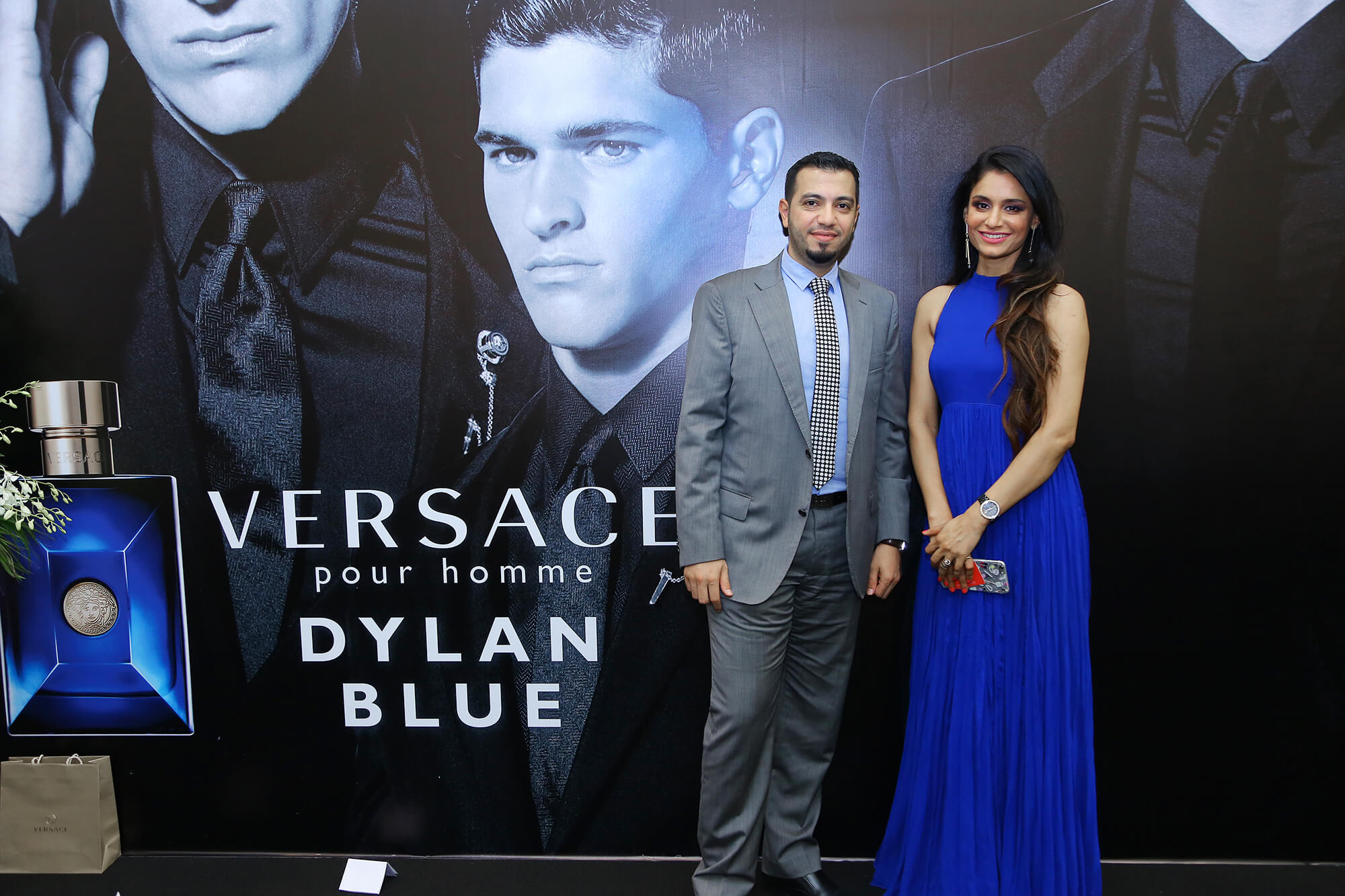 VERSACE DYLAN BLUE LAUNCH